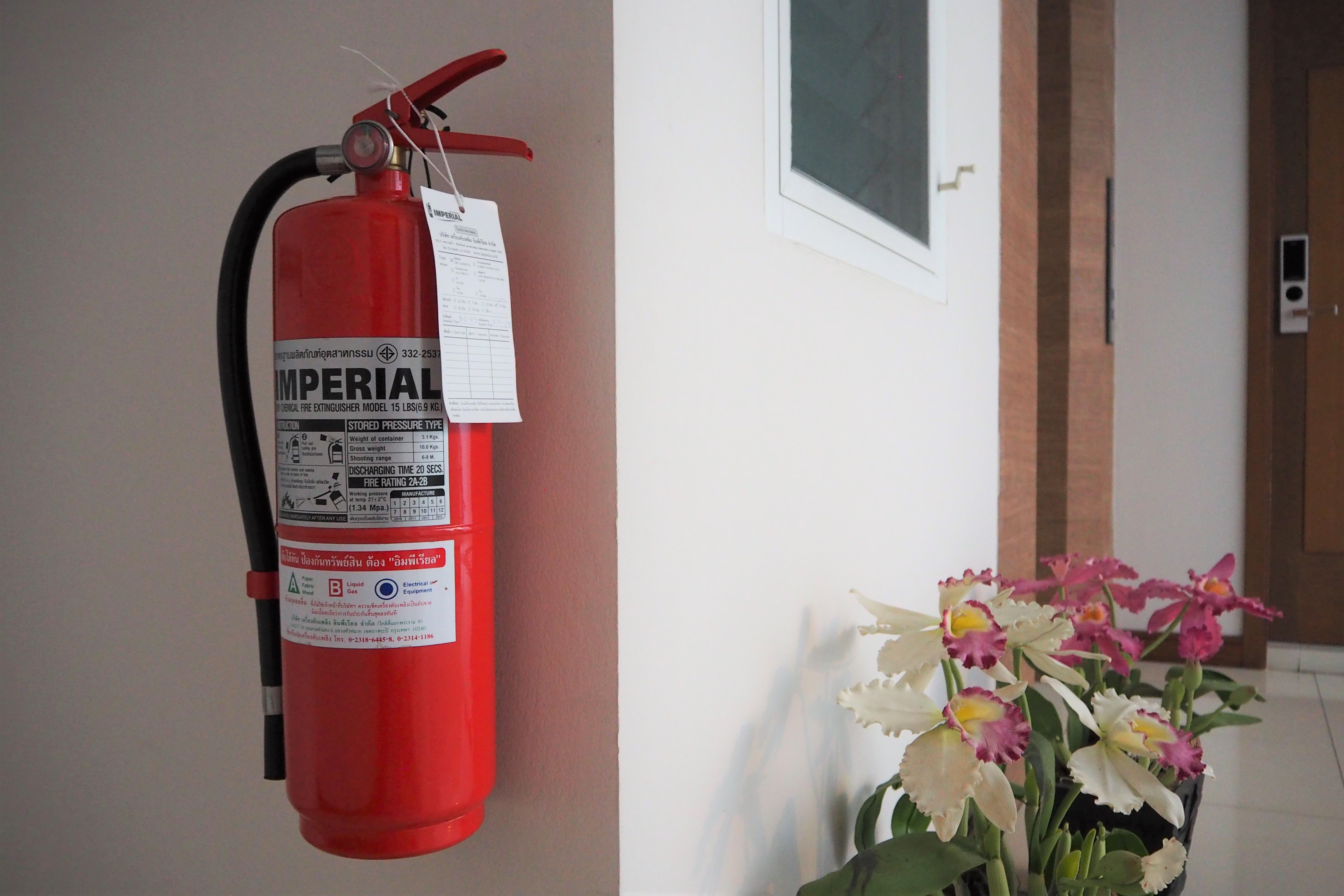 Serenita Residence Fire Extinguisher